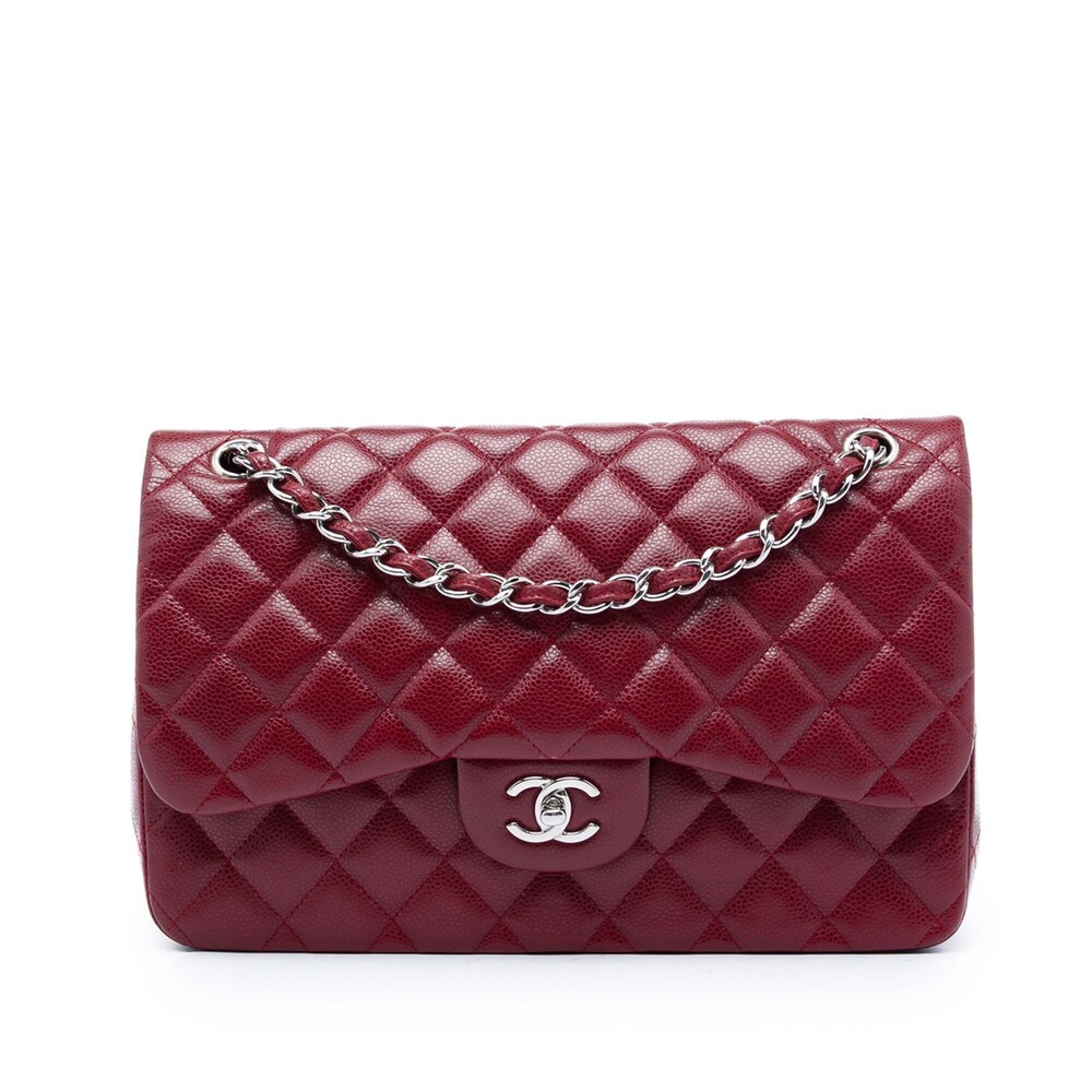 Pre-Loved Chanel Jumbo Classic Caviar Double Flap